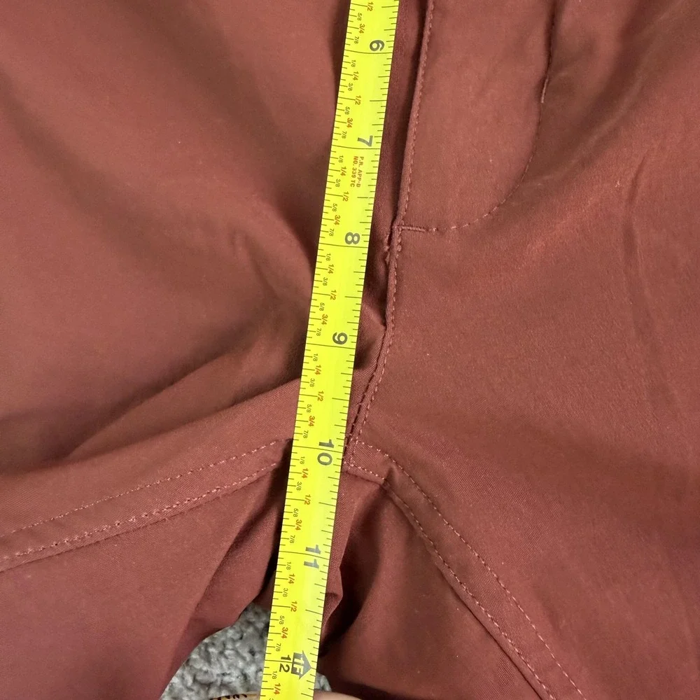 Eddie Bauer First Ascent Snow Pants Mens 38x32 Brown Softshell Fleece Lined